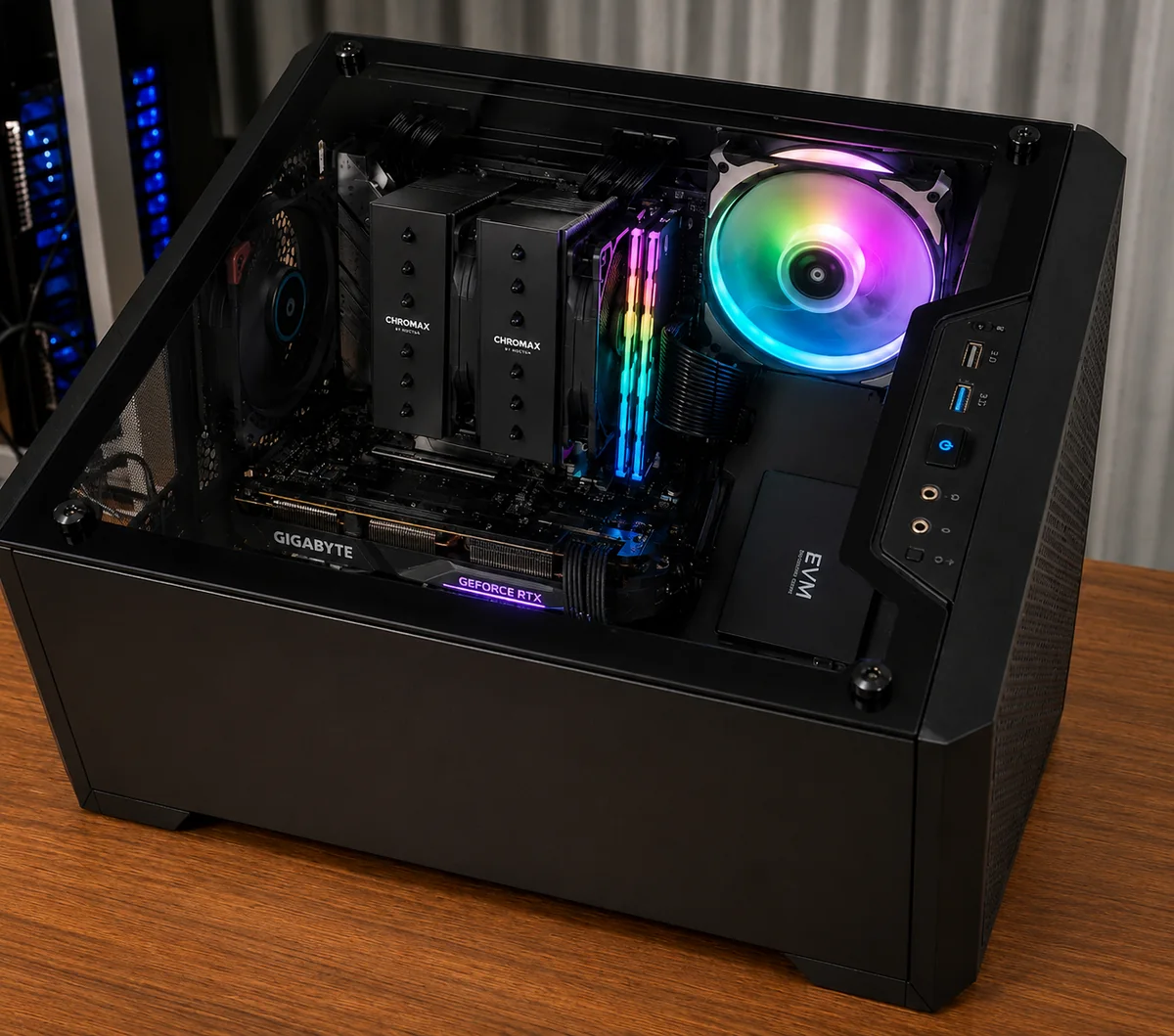 The Homelab custom desktop PC build